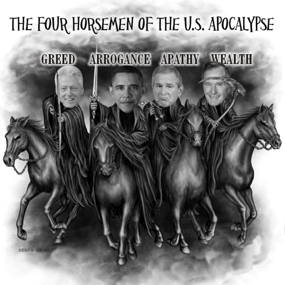 Revealed: The Four Horsemen of the Apocalypse