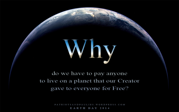 Earth Day 2014 – Why on Earth?