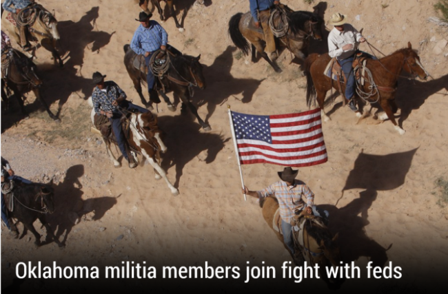 Oklahoma Militia Members Join Fight With Feds