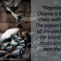 Putin: Negotiating with Obama is like playing chess with a pigeon
