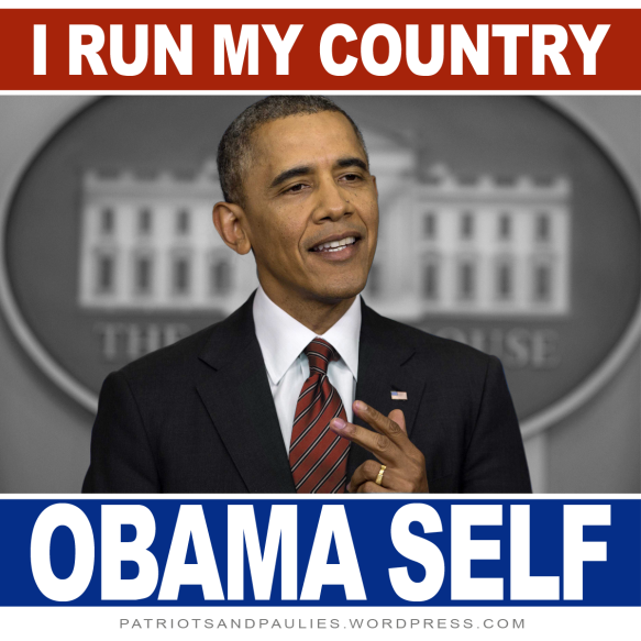 Obama: I run 'my country' Obama self