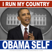 Arrogant Obama: I run 'my country' Obama self...